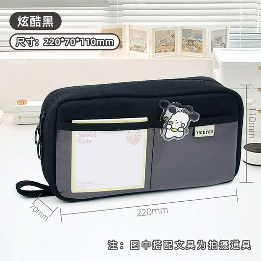 Transparent Pencil Case for School