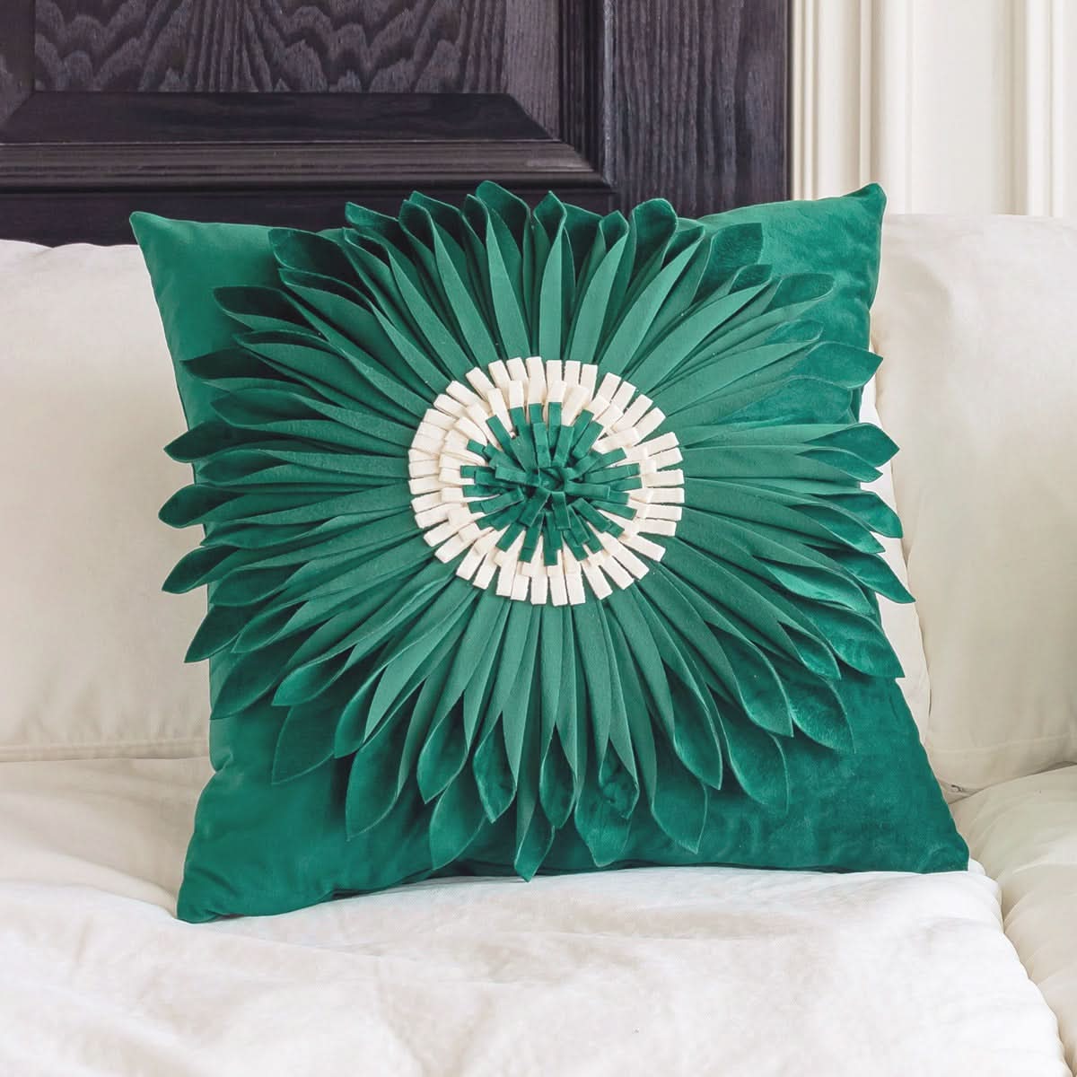 Sunflower Pillowcase - Small Daisy & Sunflower Design
