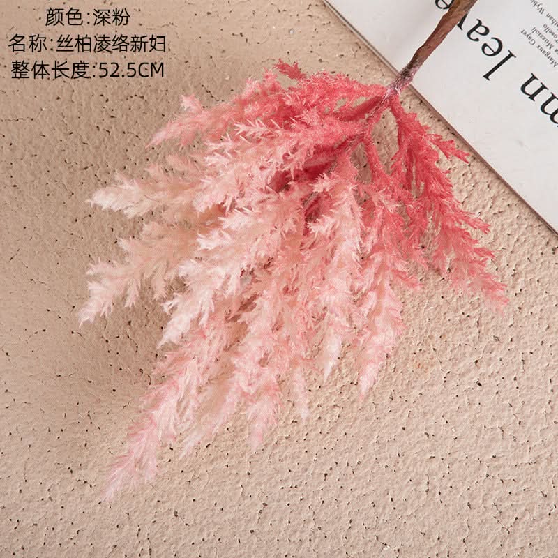 Set of 2 pcs. Artificial Wedding Flower & Green Plant