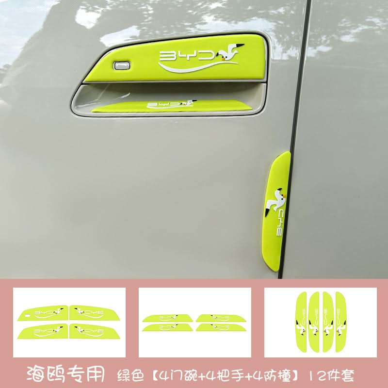 BYD Seagull Door Handle & Mirror Anti-Scratch Stickers – For Exterior Protection