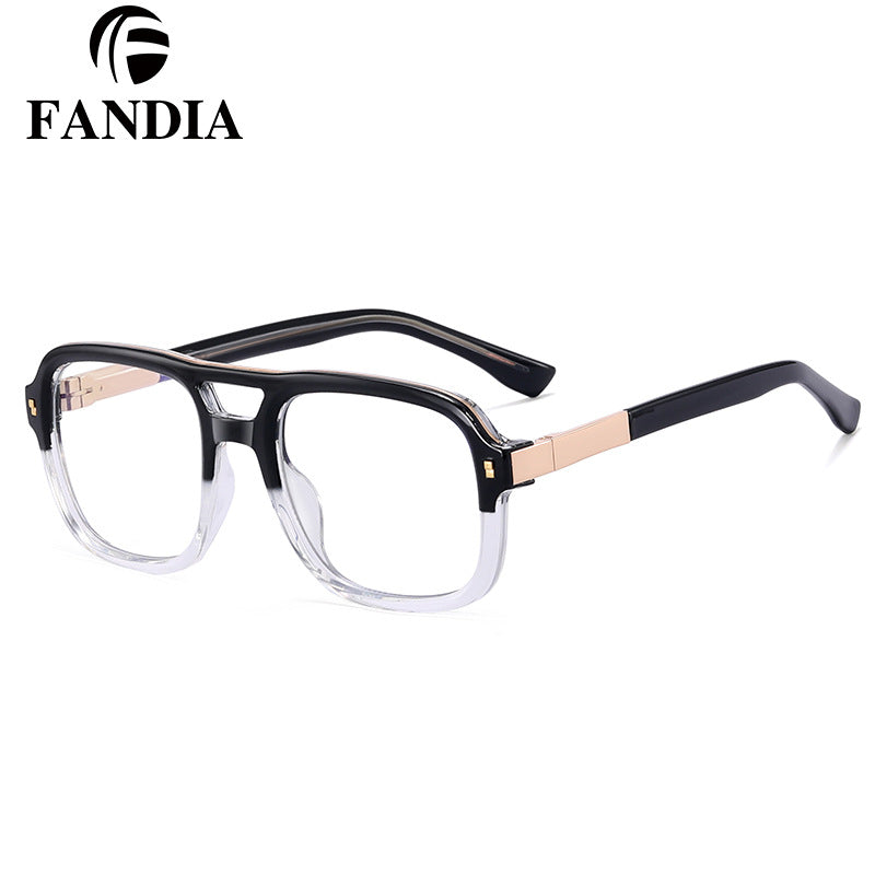 Men’s Thick Frame Anti-Blue Light Glasses – Optical Eyewear | Spring Hinge