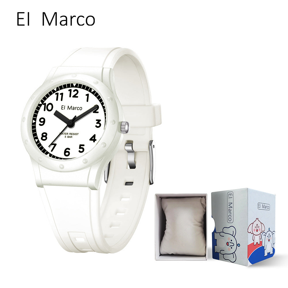 Little Elephant Marco Kids Quartz Watch – Waterproof Analog Watch for Boys and Girls