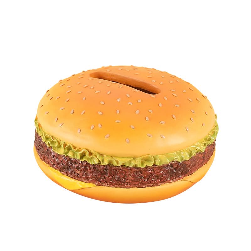 Creative Cartoon Hamburger Tissue Box - Home Decoration