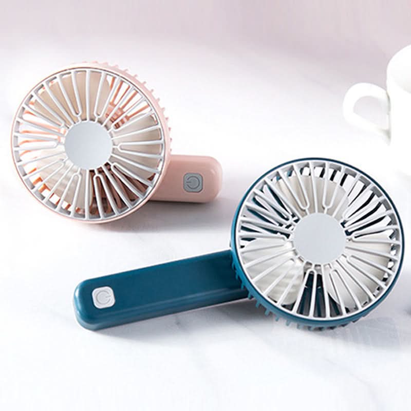 Mini USB Handheld Folding Fan – 3-Speed Portable Silent Fan for Travel & Outdoor