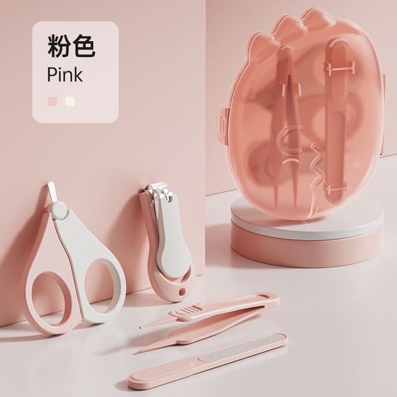 Baby Dinosaur Shape Nail Clippers Set – Anti-Pinch Nail Trimmer