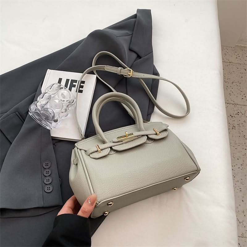 Women's Stylish PU Leather Kelly Bag – Elegant Crossbody Bag