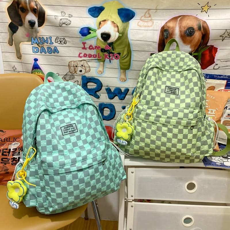 Trendy Unisex School Backpack for Teens – Lightweight Oxford Bag