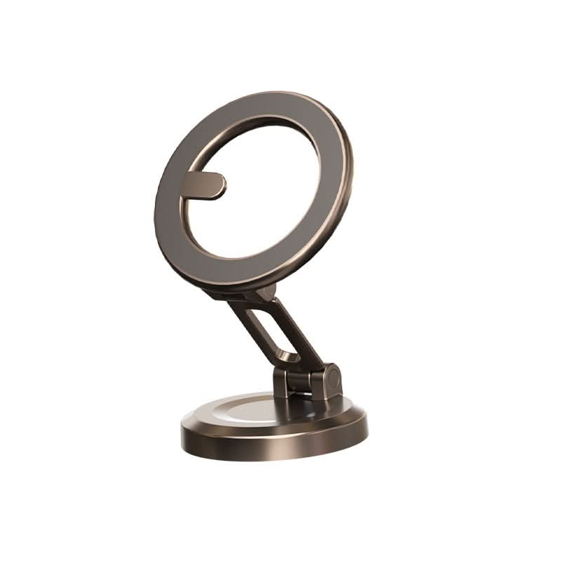 Magnetic Car Phone Holder – Foldable, Anti-Shake, Adhesive Mount