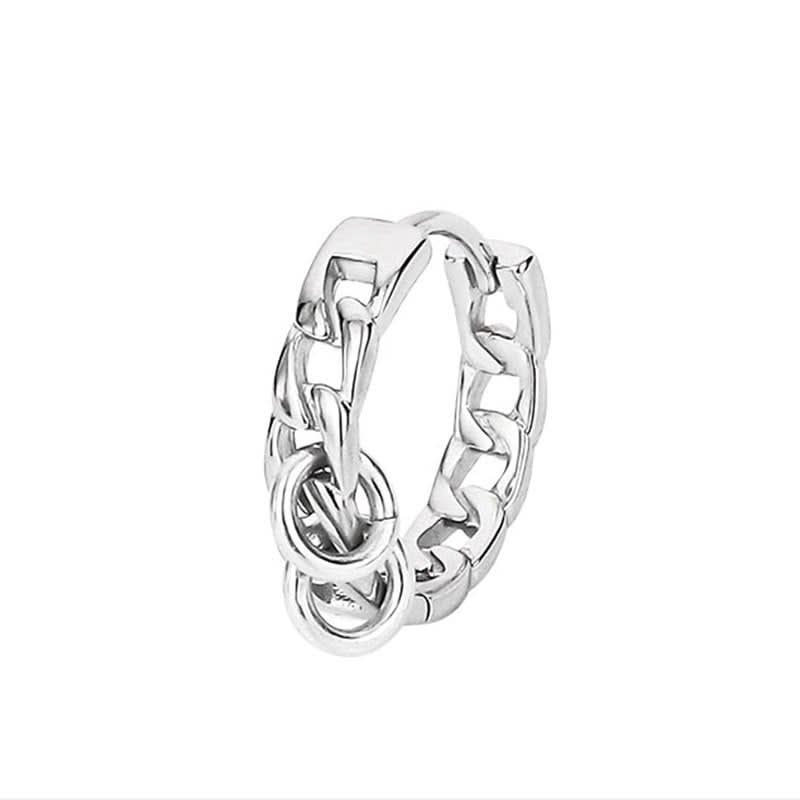 Men’s Trendy Hollow Chain Earrings - Fashion Jewelry