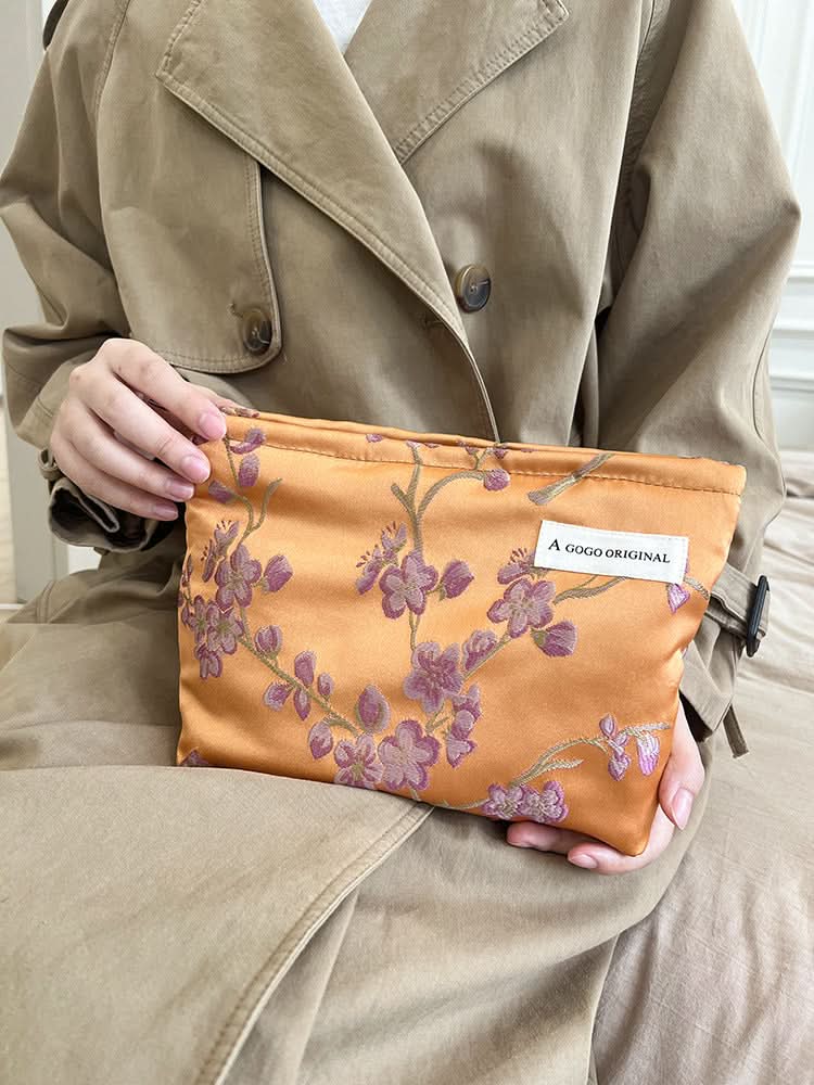 Cosmetic Bag – Floral Travel Toiletry Organizer for Women