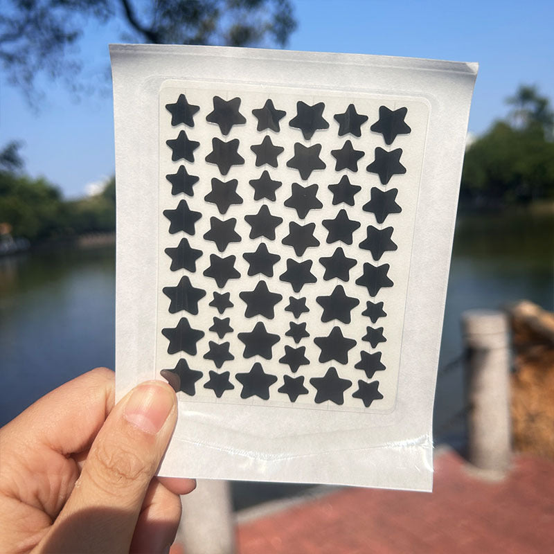 Star Acne Patches for Face – Hydrocolloid Blemish Treatment, Cute Star Shape (51-pieces)