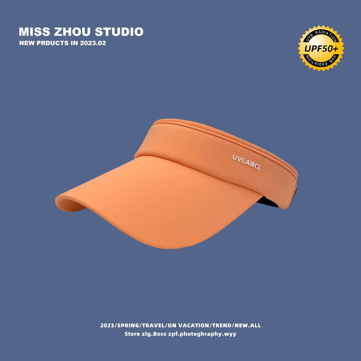 Women's UV Protection Visor Cap – Topless Running Hat for Summer