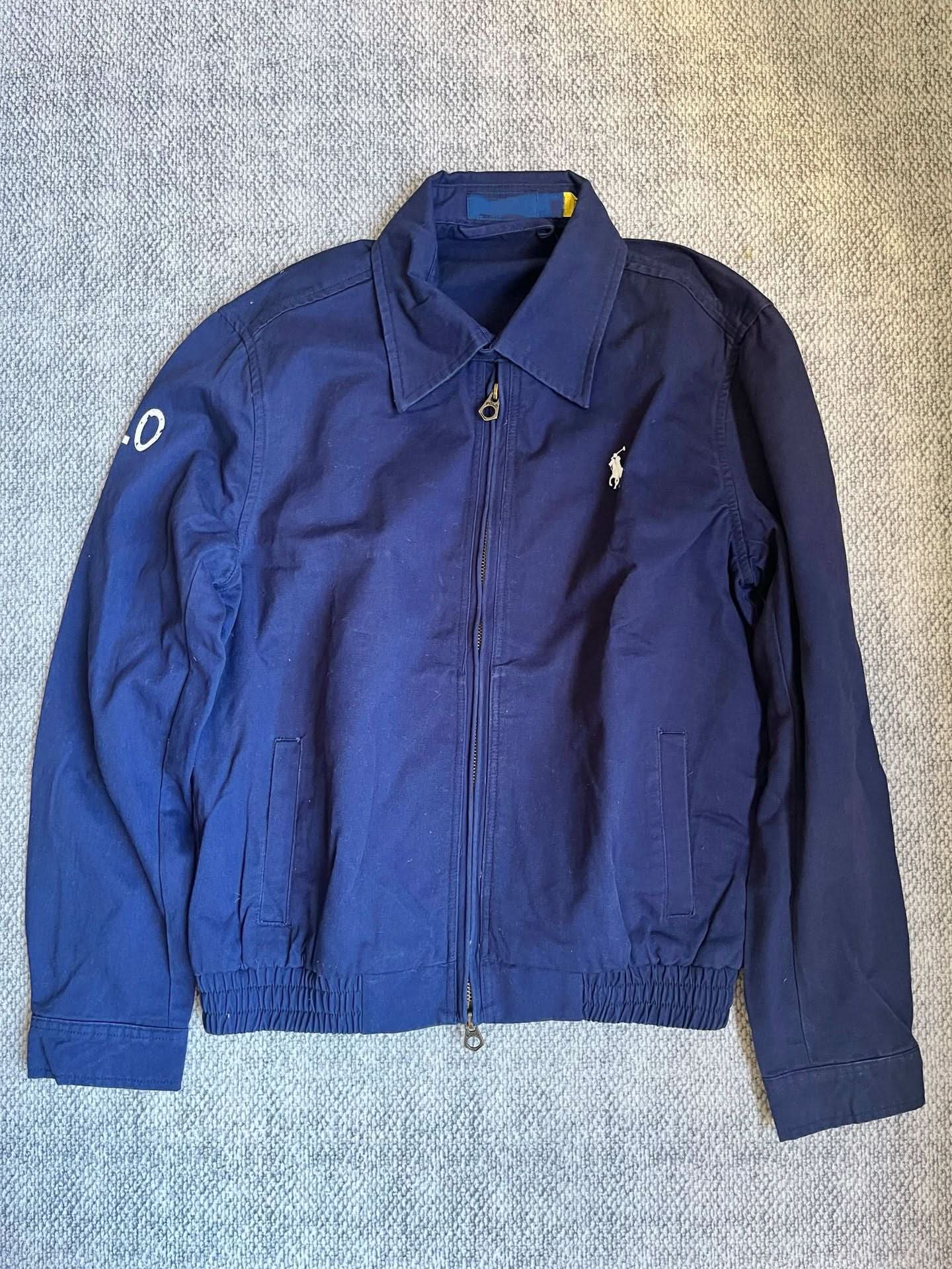 Original foreign trade forever god American retro horse logo jacket classic lapel zipper cadre jacket