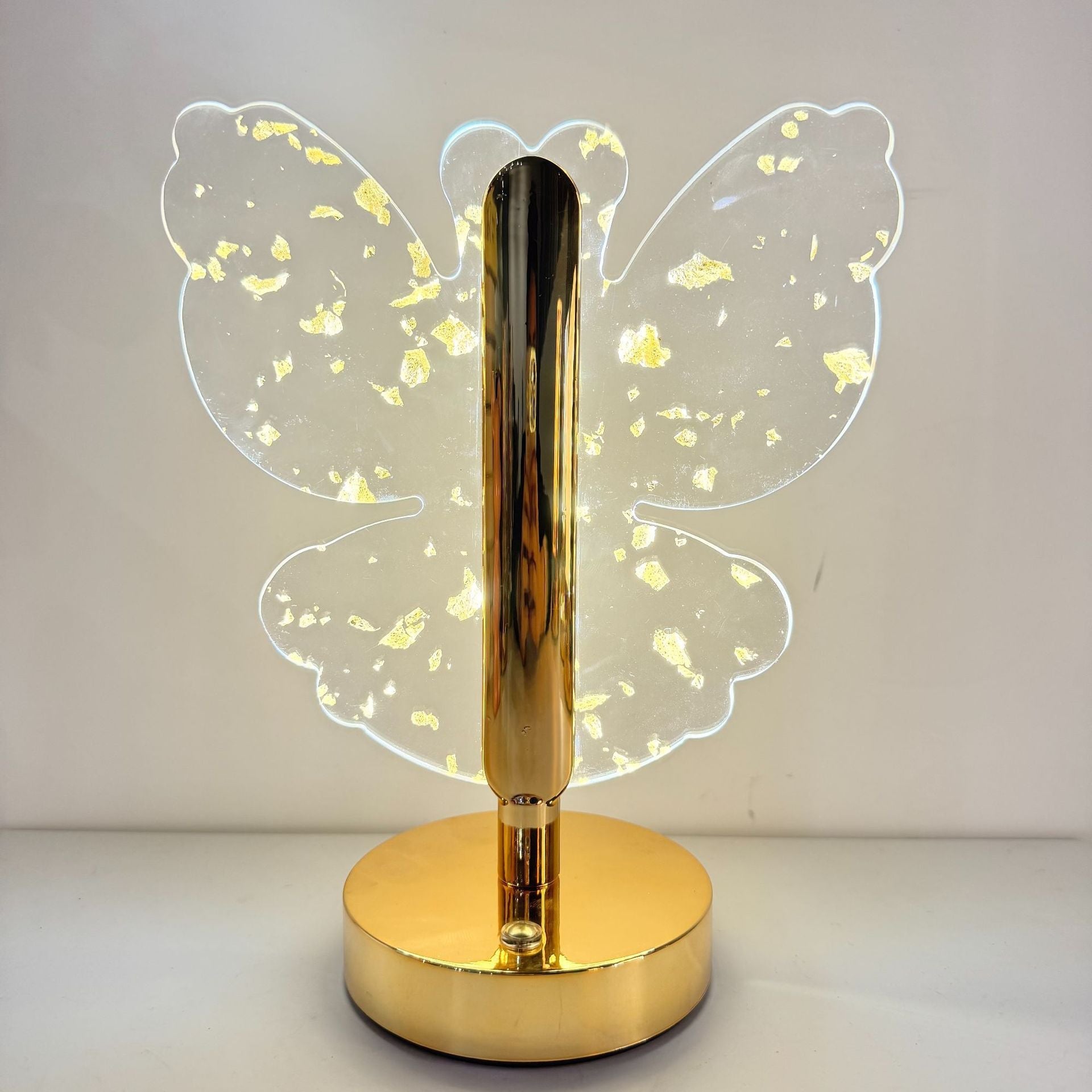 Butterfly Night Light – Creative LED Acrylic Table Lamp for Bedside Decor