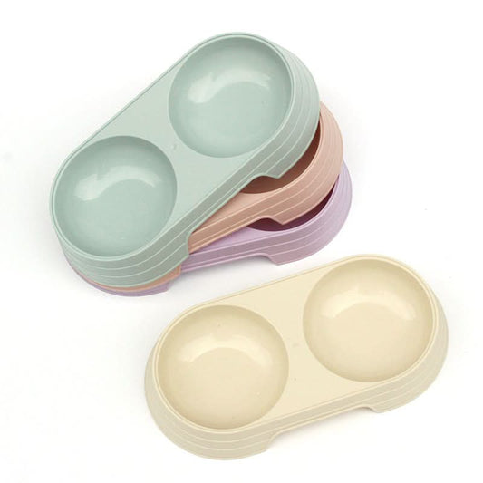Eco-Friendly Double Pet Bowl Feeder