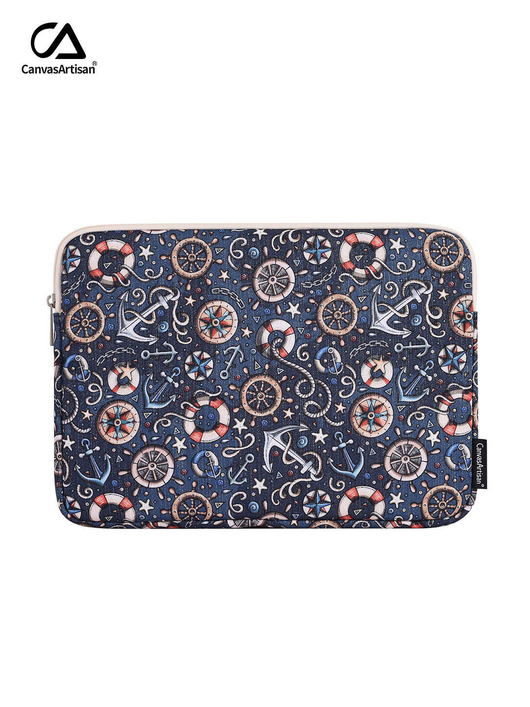 Nautical Laptop Sleeve – Waterproof & Shock-Resistant Case for Asus & More (11–15 Inch)