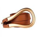 Women's Wide Waist Belt – Stylish Horseshoe Buckle Belt