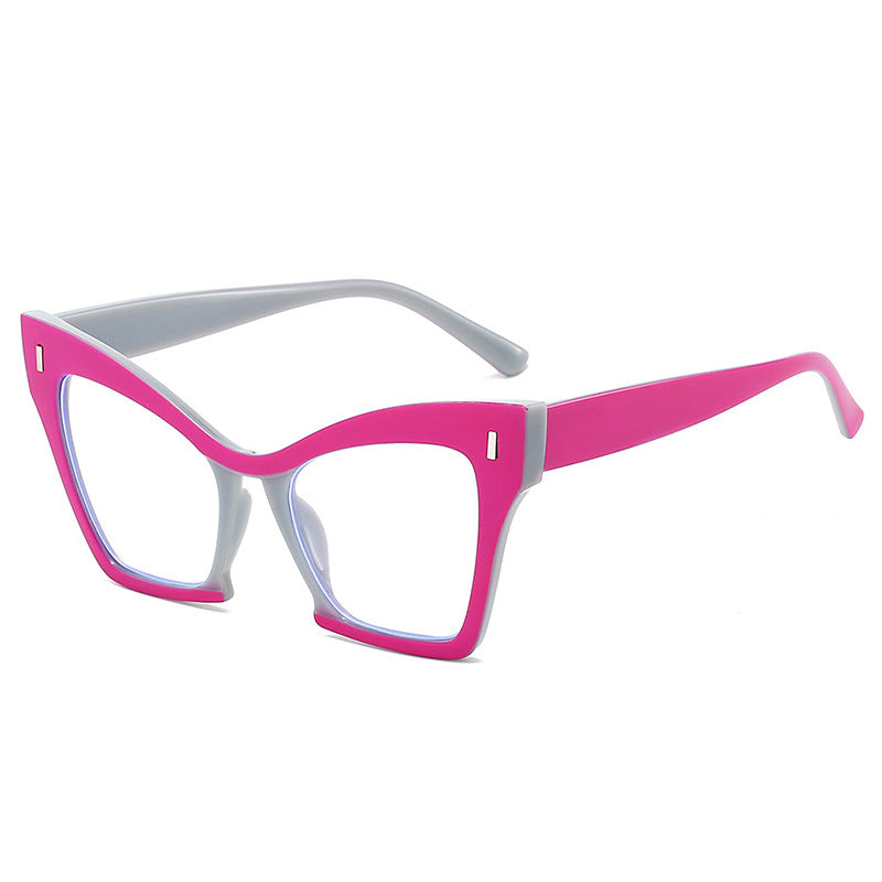Cat-Eye Glasses – Large Frame Fashion Eyewear for Adults