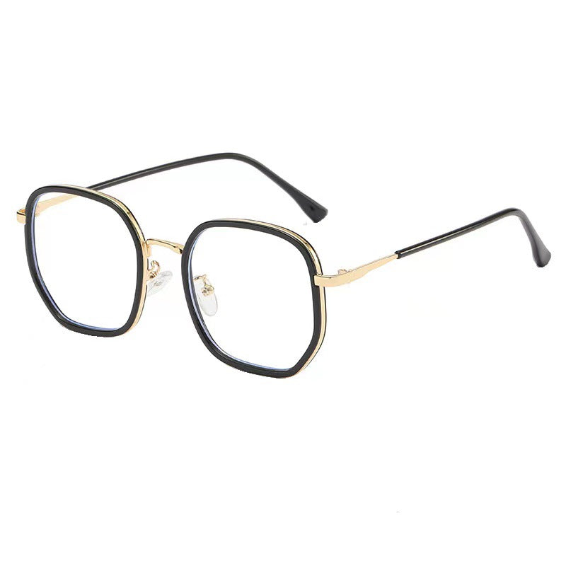 Women’s Elegant TR90 Anti-Blue Light Glasses – Full Frame Eyewear for Big Faces