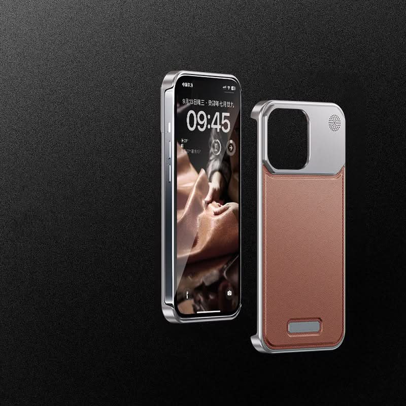 Luxury Metal Magnetic Phone Case for iPhone