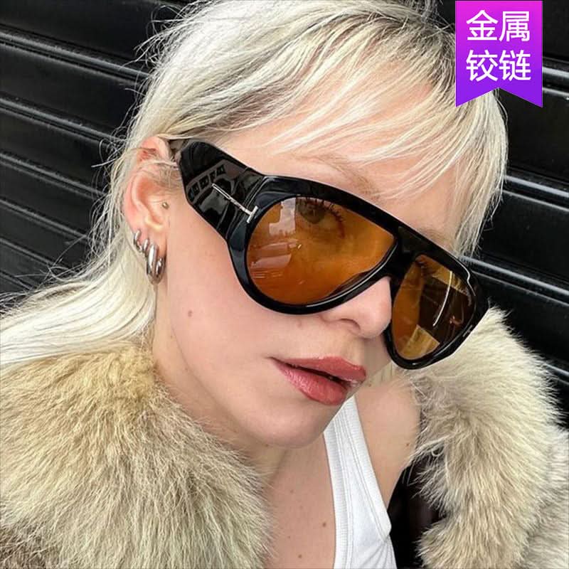 T-Shaped Aviator Sunglasses – Trendy Women’s Style