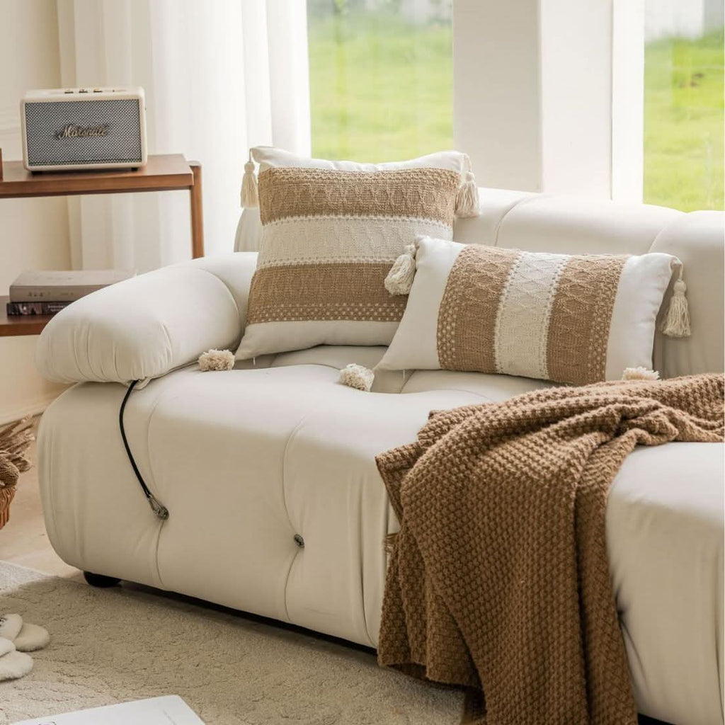 Yiman Qiyun Multi-Color Jacquard Sofa Pillow