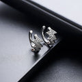Unisex Zircon Lightning Ear Clips – Non-Pierced Summer Jewelry