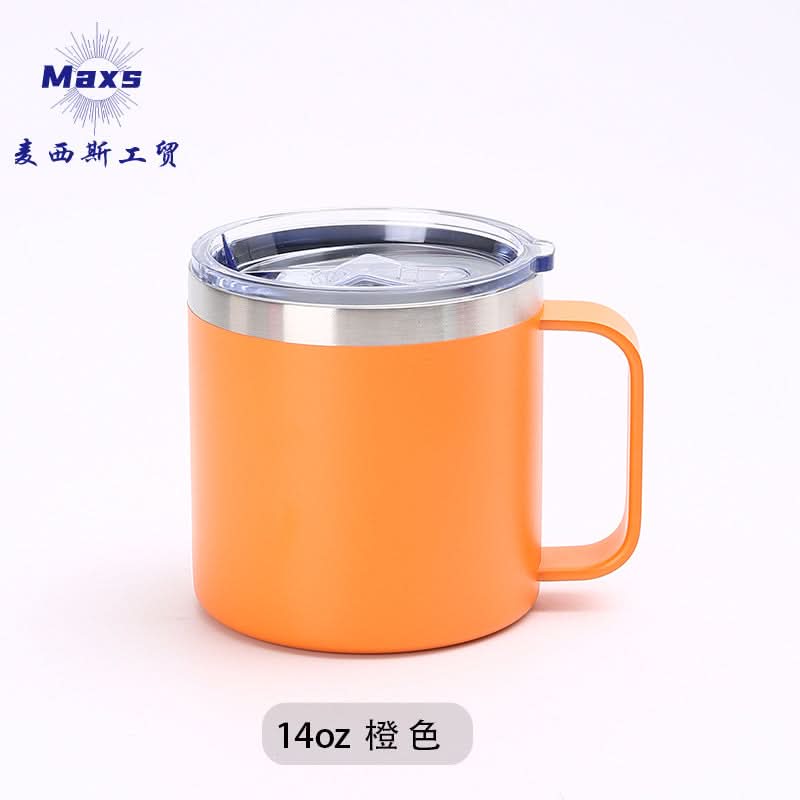 Stainless Steel Vacuum Coffee Thermos Mug – 12oz Insulated Cup