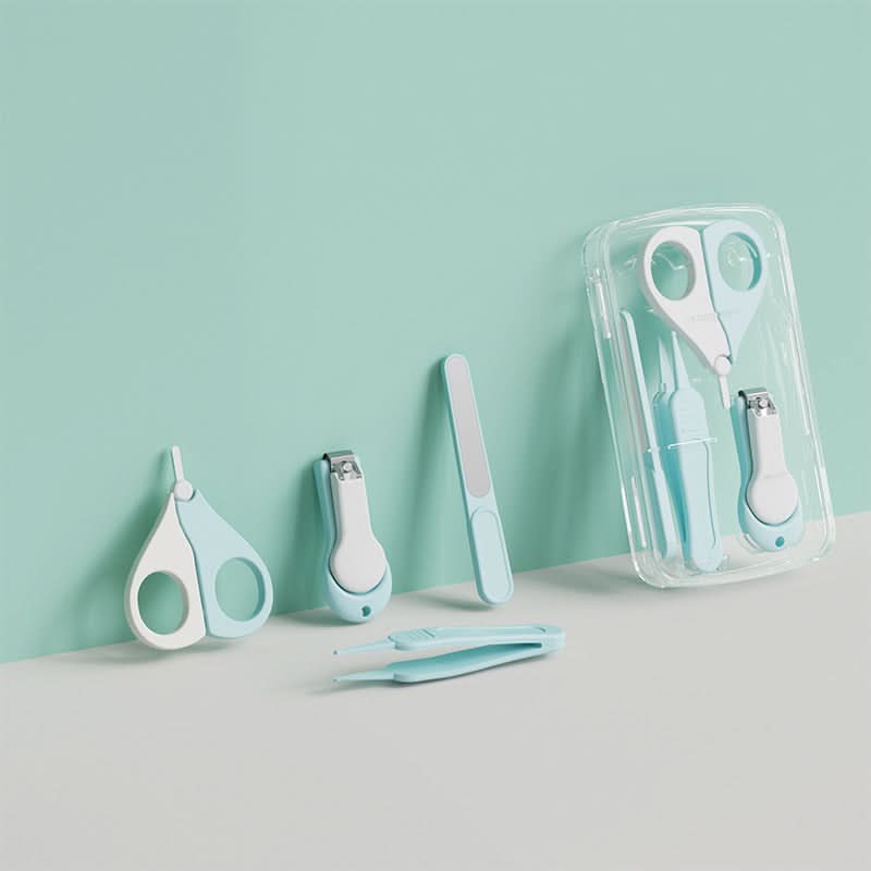 Portable Baby Nail Clippers Set – Safe Manicure Kit for Newborns & Toddlers