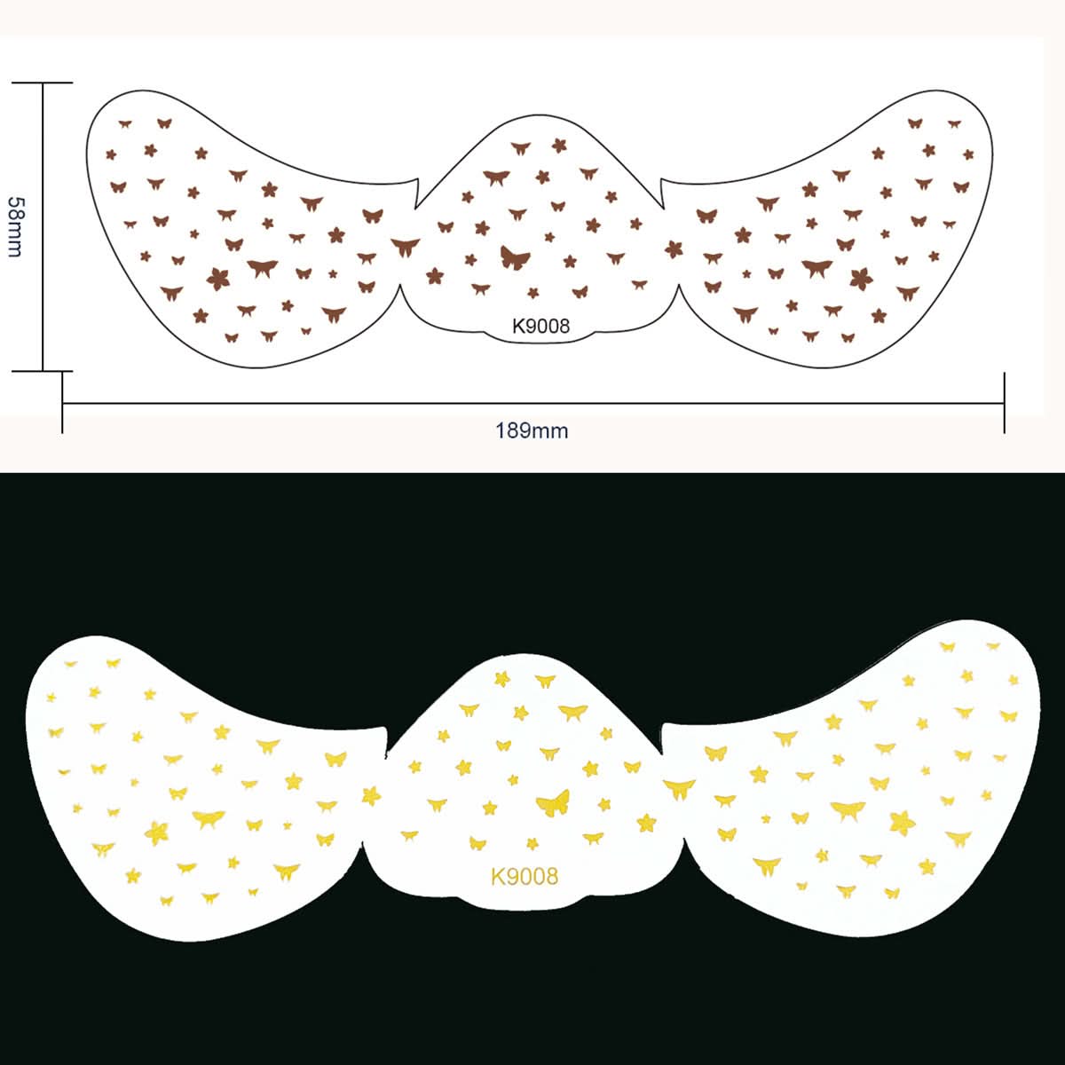 Waterproof Freckle Tattoo Stickers for Face