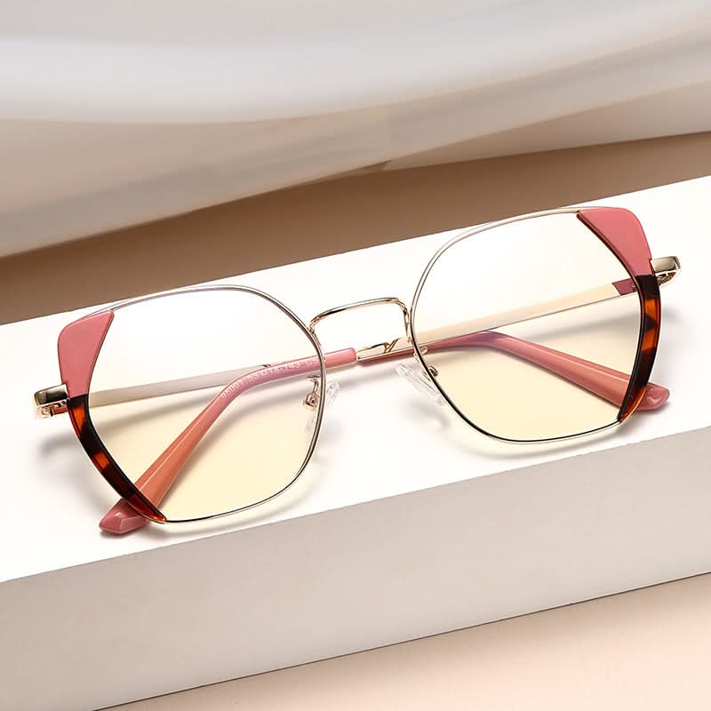 Women's Cat Eye Blue Light Glasses – Color-Changing Optical Frames