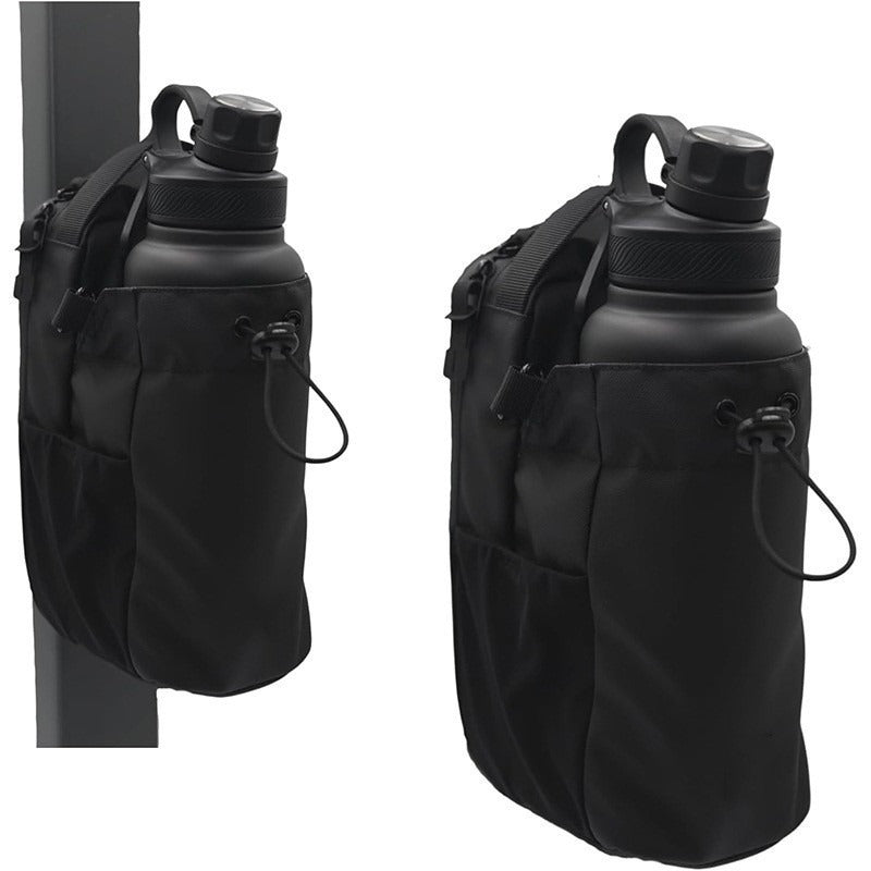Magnetic Water Bottle Messenger Bag – Waterproof Gym Crossbody