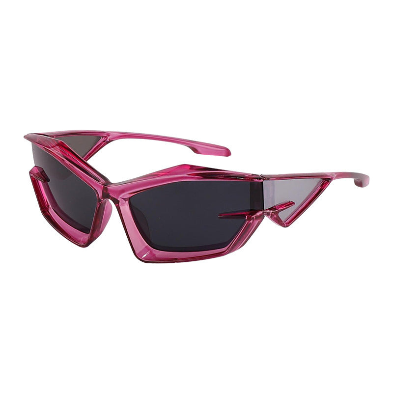 [Metro Spider] Tech Geometric Sunglasses