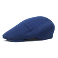 Men's Mesh Beret Cap – Breathable Duckbill Hat For Spring and Summer