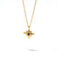 Trendy Gold Stainless Steel Pendant Necklace with Cute Charms – Stylish Jewelry