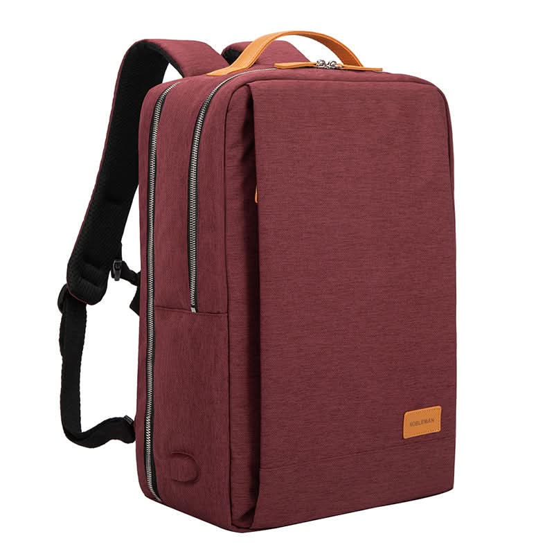 Unisex Business Travel Backpack - 15-inch