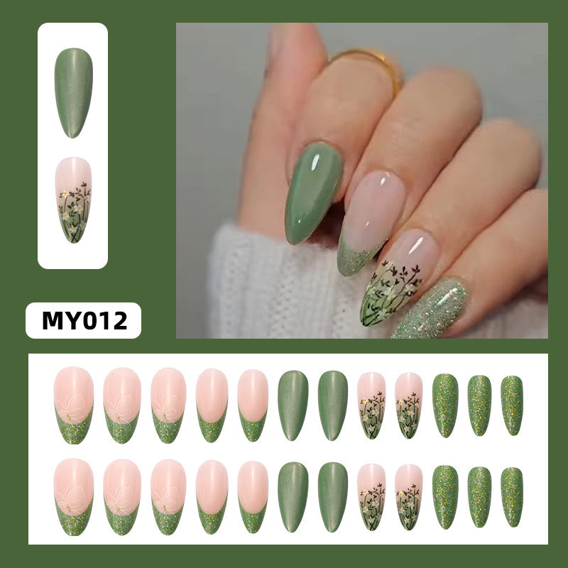 Luxury Press-On False Nails – Starry Sky Reusable Nail Set
