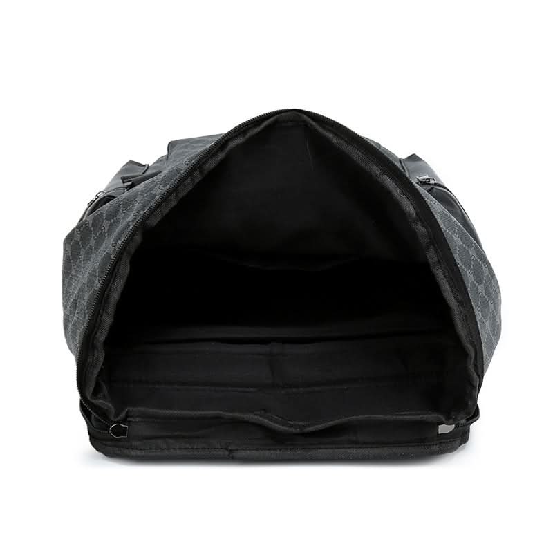 Men's Plaid Oxford Backpack – Shark Face Design