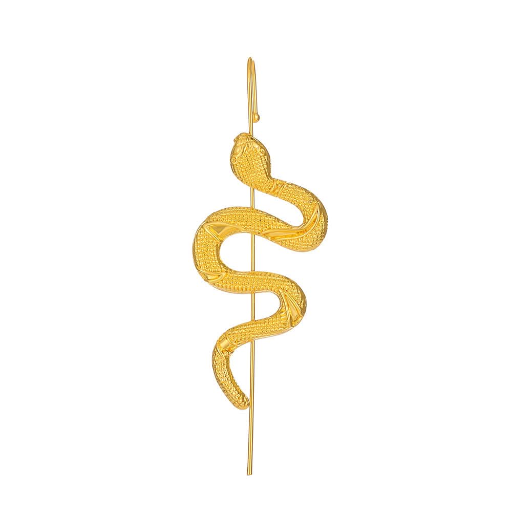 Snake-Shaped Ear Hook Tragus Clip for Women