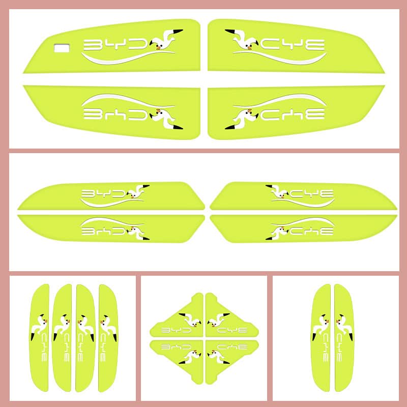 BYD Seagull Door Handle & Mirror Anti-Scratch Stickers – For Exterior Protection