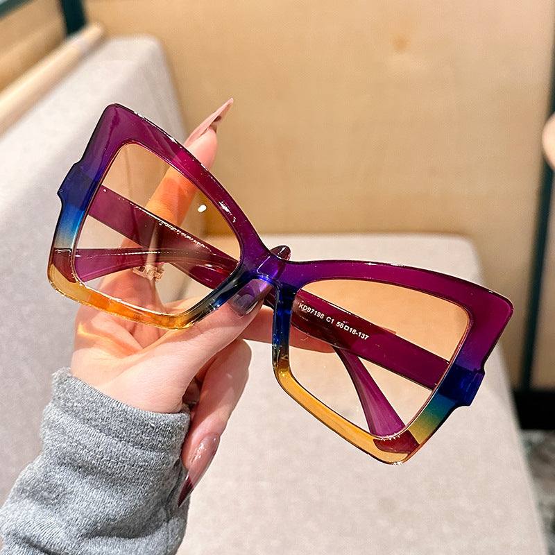 Women’s Butterfly Sunglasses – Full Frame Fashion Shades for Streetwear & Travel