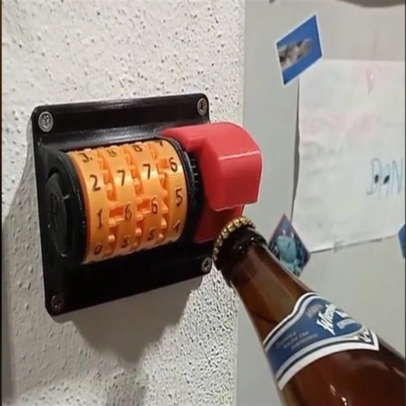 Automatic Beer Bottle Cap Counter Opener – Creative Kitchen Tool & Gift