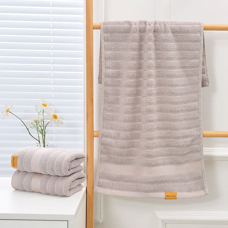 Pure Cotton Hand Bath Towel - 34x75cm, 32-Strand High-Quality