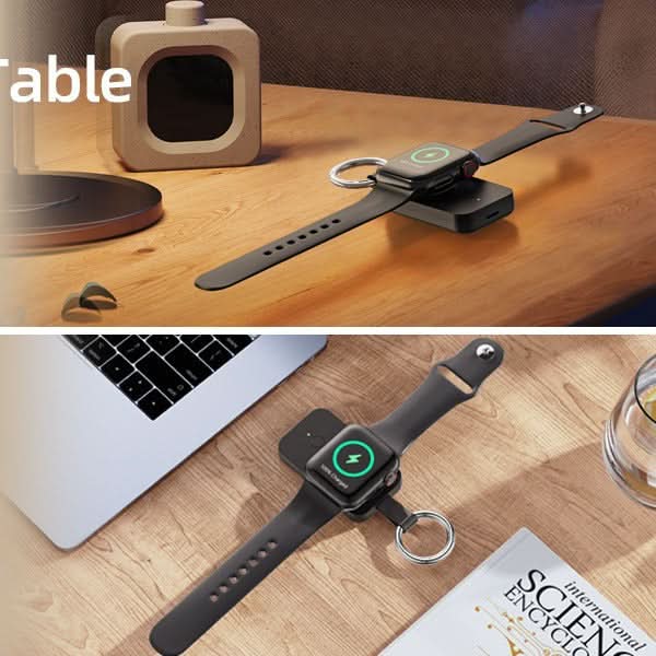 1000mAh Magnetic Watch Charger for Apple & Samsung