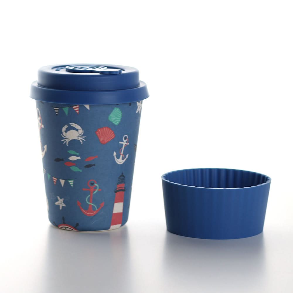 Coffee Cup with Lid – Eco-Friendly Travel Mug for Outdoor Use (350ml)