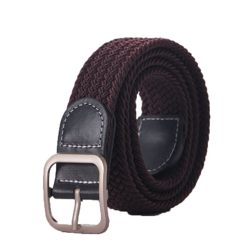 Unisex Elastic Woven Canvas Belt