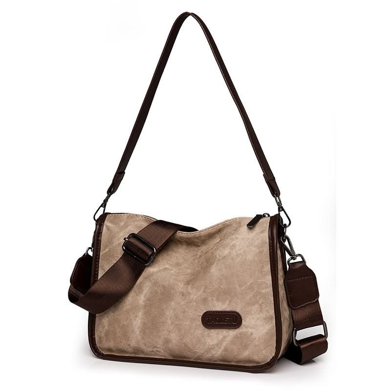 Women's Retro Contrast Color Dumpling Bag – Large-Capacity Shoulder bag