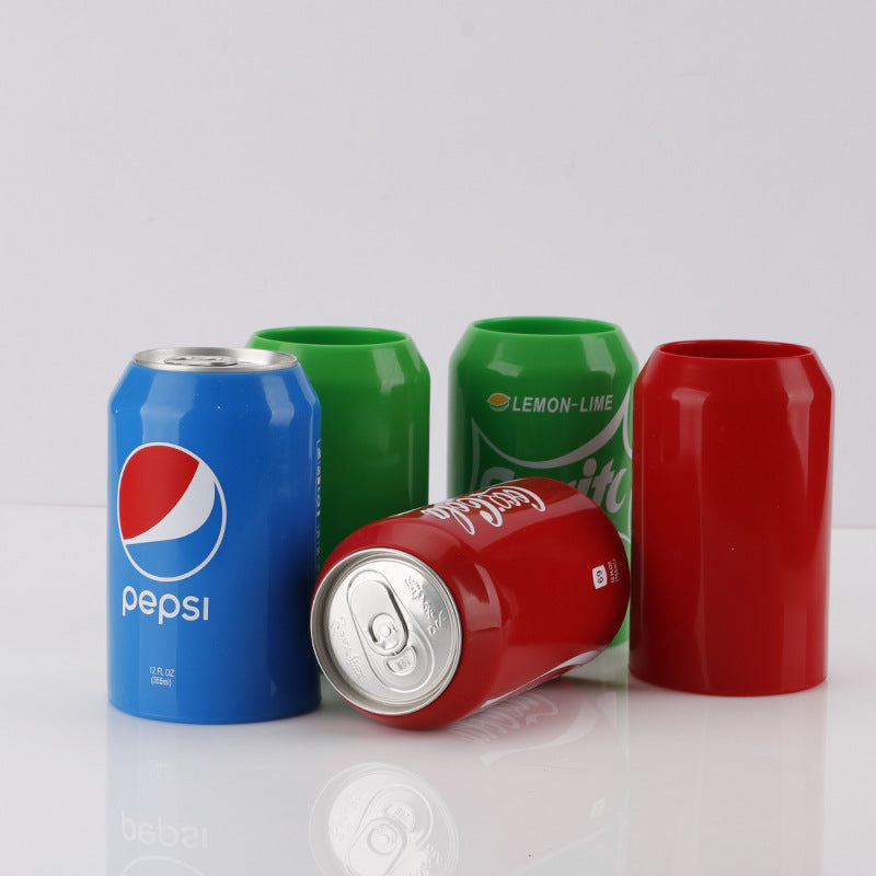 Silicone Cola Can Cover Lid – Spill-Proof, Reusable Beverage Cap for 355ml Cans | Kitchen Essentials