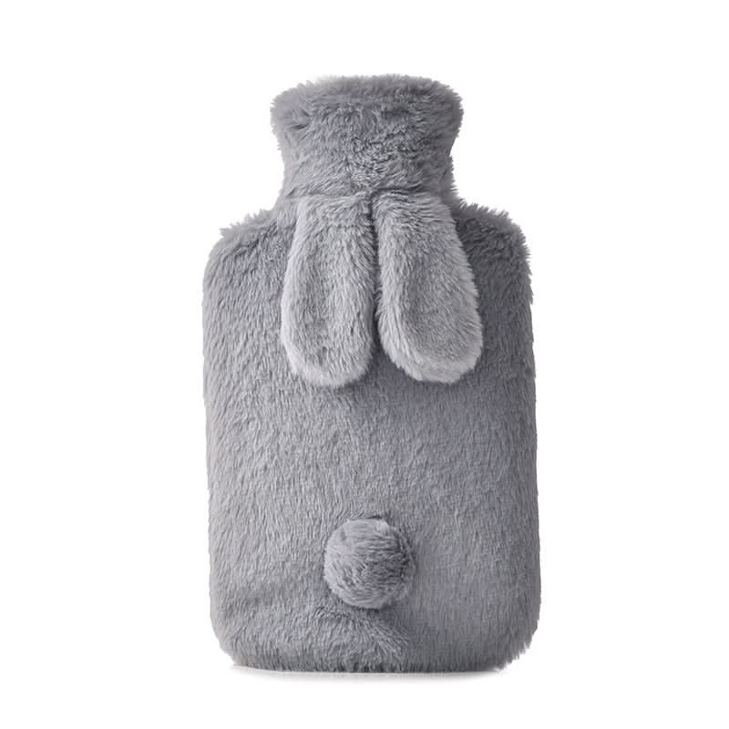 Cute Rabbit Flannel Hot Water Bottle