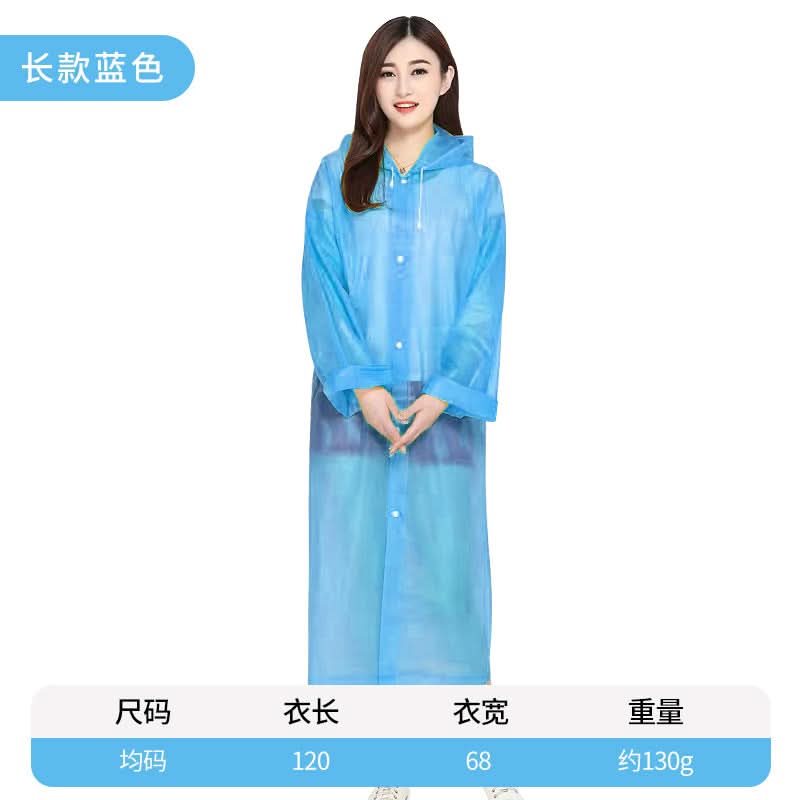 Reusable Full-Body Raincoat for Women & Kids – Lightweight, Waterproof